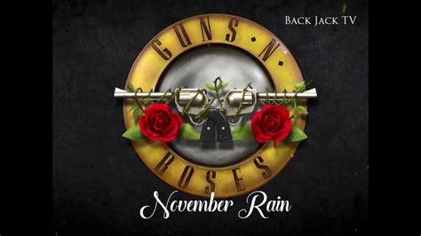 November Rain Acoustic - Guns n Roses - YouTube