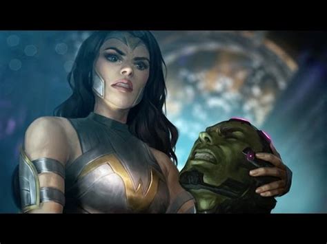 Injustice 2: Wonder Woman "Multiverse" Ending! (Arcade Ladder Character Ending) - YouTube