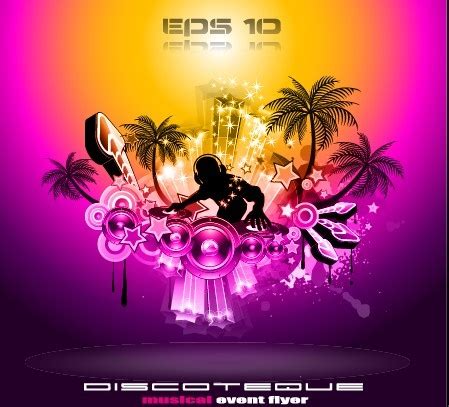 Disco party invitation free free vector download (3,280 Free vector) for commercial use. format ...