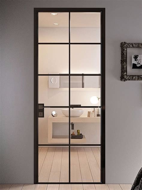 Graffic crittall style doors image 1 | Internal glass doors, Glass doors interior, Door glass design