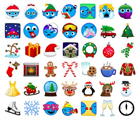 Julia Heffernan — The winter emojis are now available on GroupMe!...