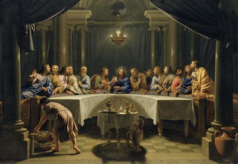 The Last Supper Painting by Jean Baptiste de Champaigne Last Supper Art, The Last Supper ...