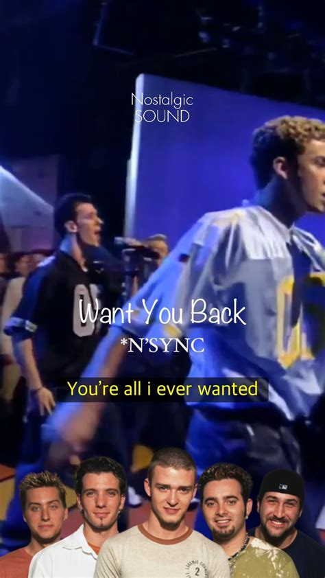 *NSYNC - Want You Back - Released 1997 : r/NostalgicSound