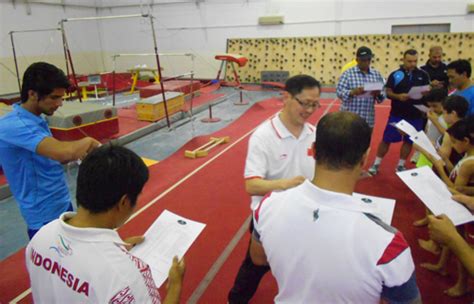 Common Training Camp for MAG in Jordan – Asian Gymnastics Union