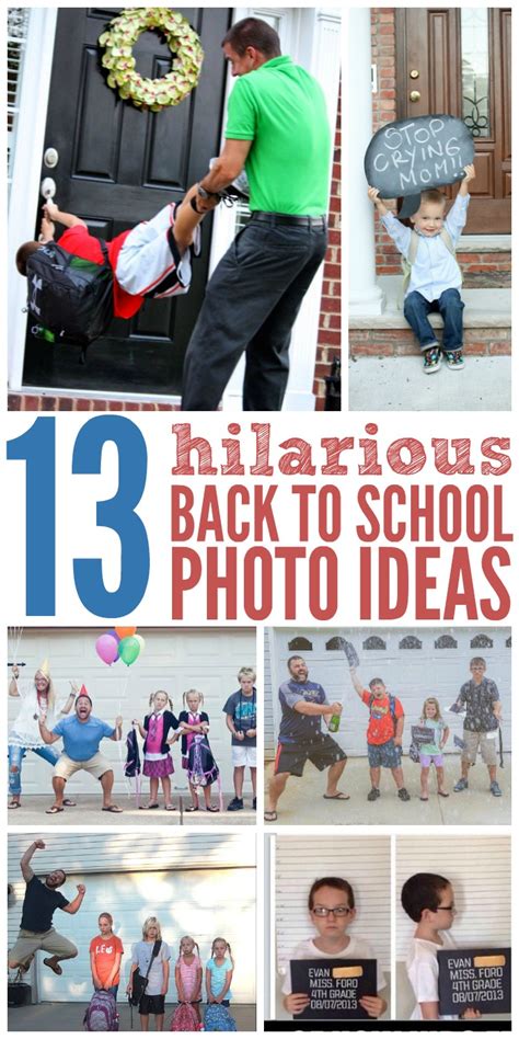 13 Hilarious Back to School Photo Ideas