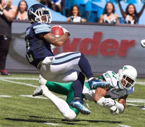 Argonauts' Chad Owens may miss Friday's game after injury | CTV News