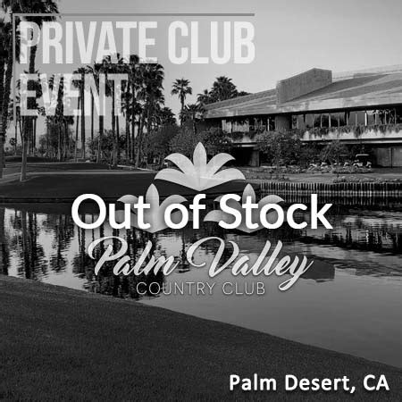 Palm Valley Country Club - Palm Desert, CA