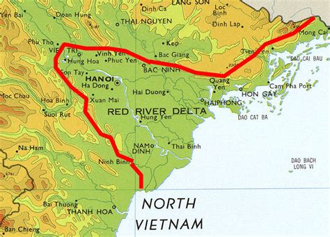 Red River Southeast Asia Map - Time Zones Map