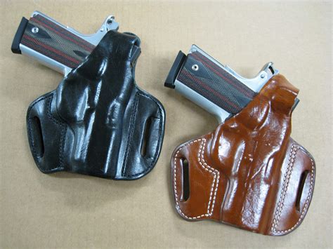 Buy Azula Gun Holsters Leather 2 Slot Molded Thumb Break Pancake ...