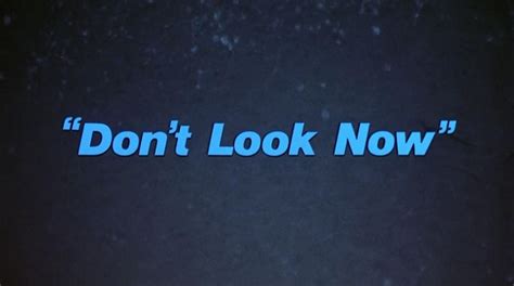 Celluloid Moon: Don't Look Now (1973)