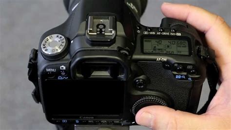 Canon 50D - Setting up manual exposure | Canon 50d, Canon tutorial, Canon