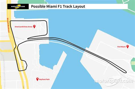 Explore the new Miami Formula 1 track