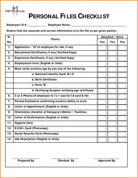 Get Our Sample of Ppap Checklist Template for Free | Checklist template, Notes template, Word ...