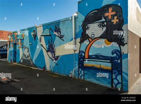 John St Street Art, Geelong, Victoria, Australia Stock Photo - Alamy