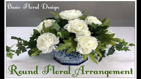 Basic Floral Design / (you'll start your arrangement by placing the ...