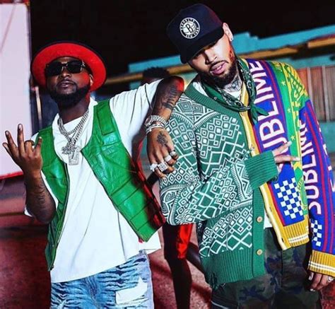 Chris Brown And Davido Pictured Together As They Prepare To Release A New Music » Naijaloaded