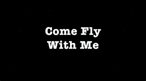 Come Fly With Me ~ Karaoke ~ Frank Sinatra - YouTube