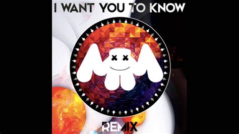 [Free DL] i WaNt U To KnOw ft. Selena Gomez (marshmello Remix) - YouTube