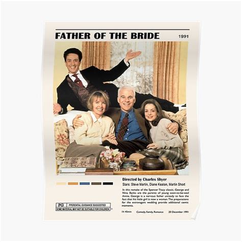 "Father of the Bride Poster" Poster for Sale by JoshuaDarbon94 | Redbubble