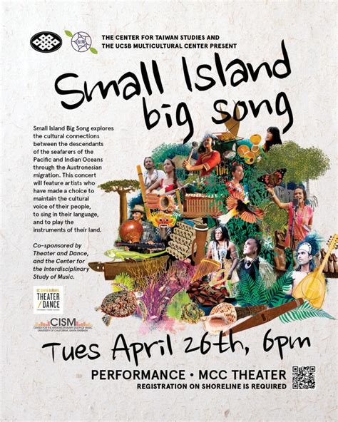 Small Island BIG Song Performance at MCC Theater – East Asian Languages ...