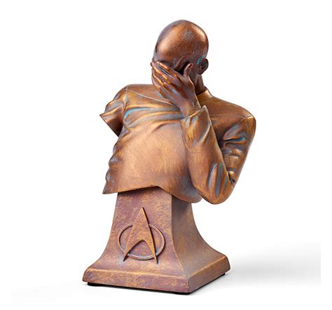 Star Trek Captain Picard Facepalm Statue