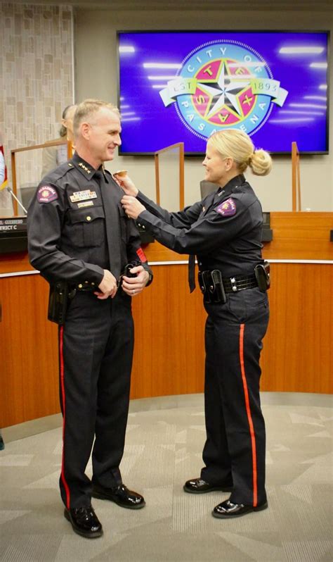 Jerry Wright unanimously approved and sworn In as Pasadena Police Chief. Congratulations ...