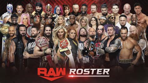 New RAW roster render : r/SquaredCircle