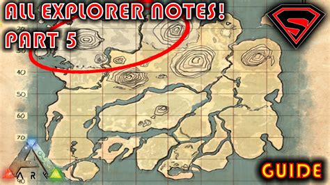 ARK SURVIVAL EVOLVED THE ISLAND ALL EXPLORER NOTES PART 5 (INCLUDING WATER CAVES) - YouTube