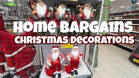 Home Bargains Christmas Decorations Hope we help you choose - YouTube