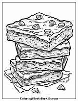 Brownie Coloring Pages Free Printables  Sheets For Kids sketch template