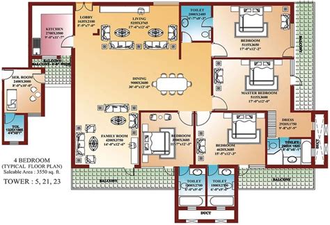 Inspirational Best Floor Plan For 4 Bedroom House - New Home Plans Design