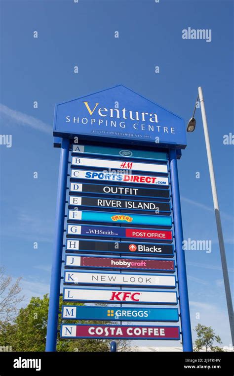 Ventura Shopping Centre, Tamworth, Staffordshire Stock Photo - Alamy