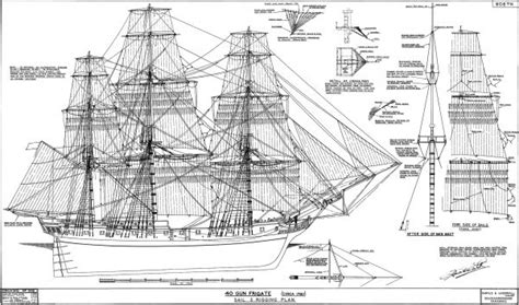 Model sailing ship plans uk