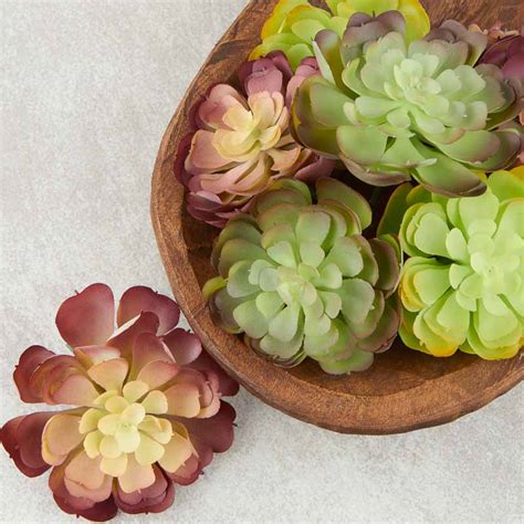 Assorted Artificial Succulents - Artificial Greenery - Floral Supplies - Craft Supplies ...