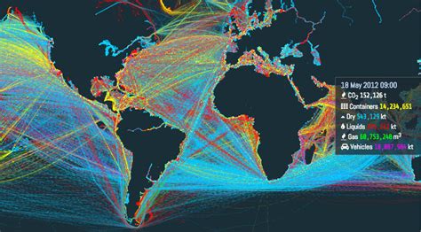 Navigating The Global Marketplace: A Comprehensive Guide To Cargo Shipping Routes - Heart Map ...