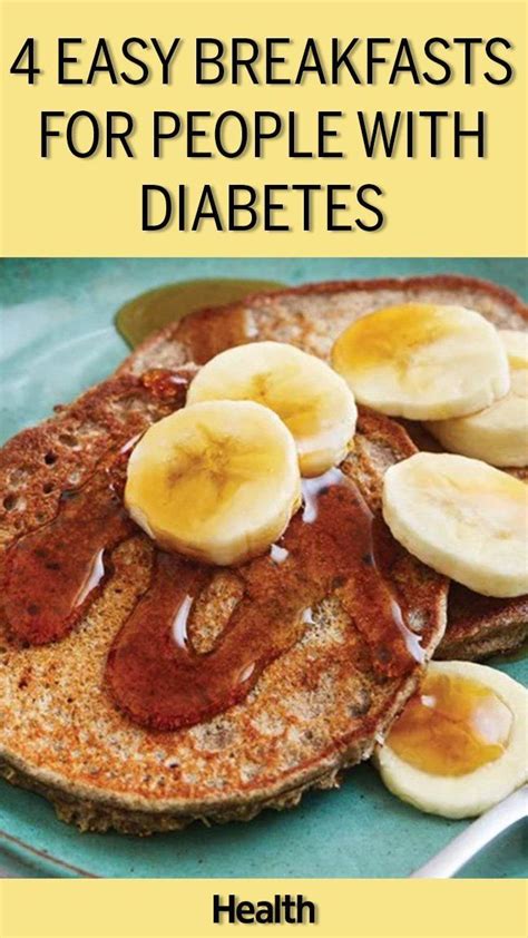 4 Easy Breakfast Recipes for People With Diabetes | Healthy recipes for ...
