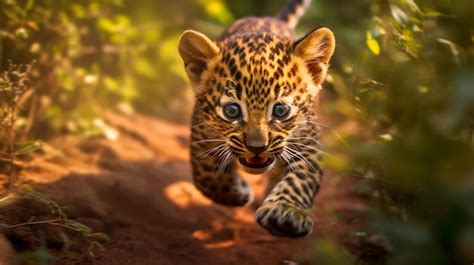 Premium Photo | Sri lankan leopard cubs