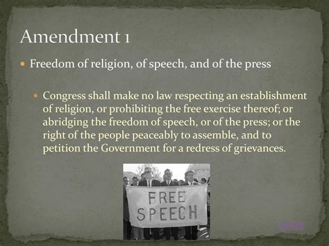 Bill of Rights Amendment 1 Amendment 6 Amendment 2 Amendment 7 - ppt download