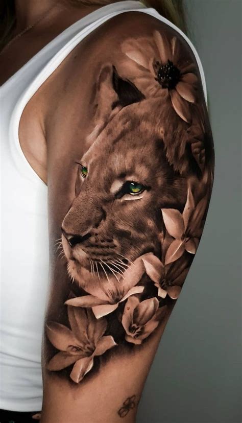 50 Eye-Catching Lion Tattoos That’ll Make You Want To Get Inked | Lioness tattoo, Animal tattoos ...