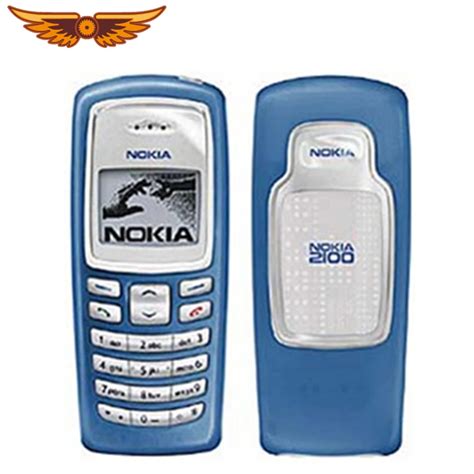 100% Original Unlocked Nokia 2100 GSM 2G 680 mAh Cheap Refurbished Bar Cell Phone Free Shipping ...