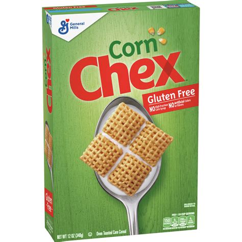 Corn Chex Breakfast Cereal, Gluten Free, 12 oz - Walmart.com - Walmart.com