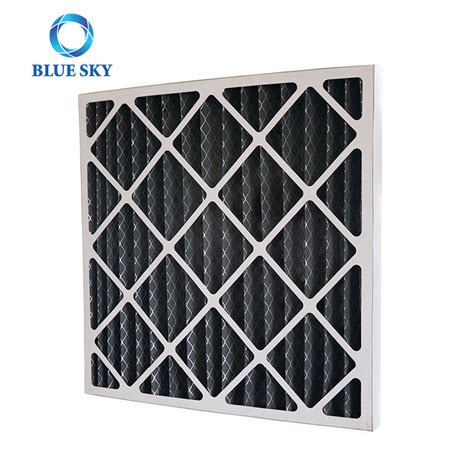 Customized MERV 8 Pleated AC Furnace Air Filter with Activated Carbon ...