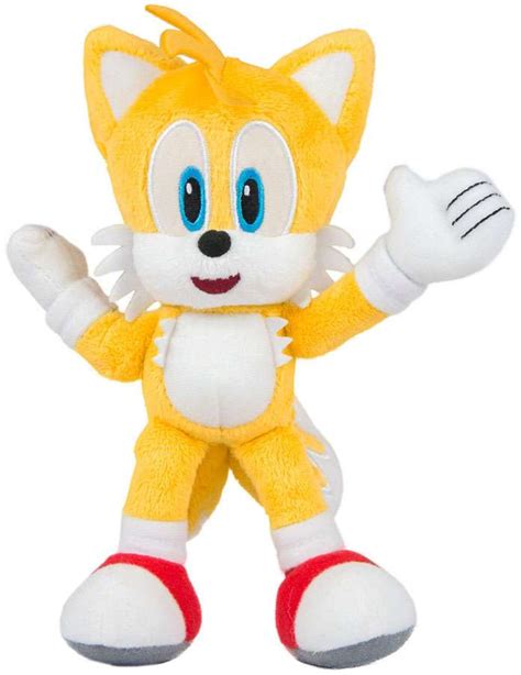 Sonic The Hedgehog Collector Series Tails 8 Plush Modern, 1998 TOMY, Inc. - ToyWiz