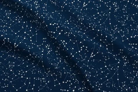 Constellations - white stars - navy blue Wallpaper | Blue background ...