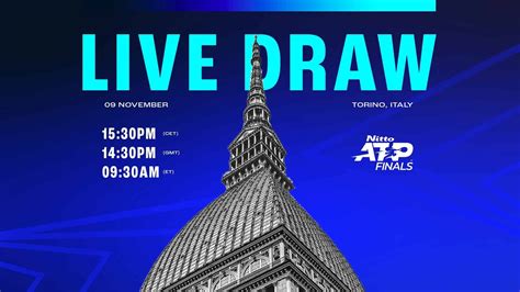 Nitto ATP Finals Live Draw Stream 2023 | Nitto ATP Finals | Tennis