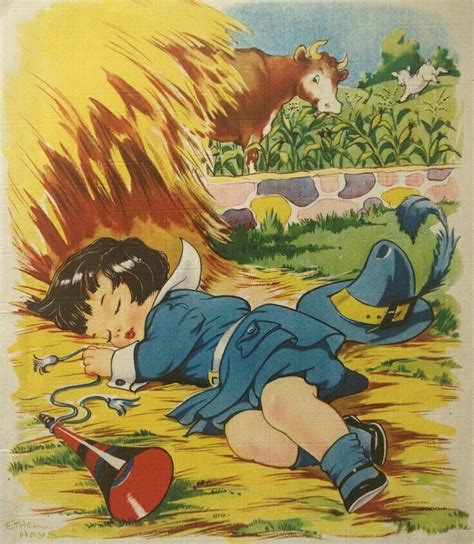 Little Boy Blue | Little boy blue, Illustration, Vintage illustration