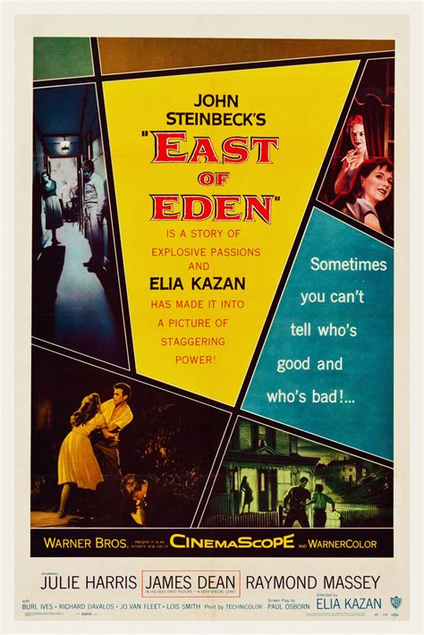 East of Eden / James Dean (Retro Cinema / Movie Poster) | Reproductions ...