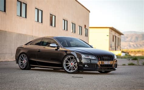 , Vorsteiner, Audi, S5, Cars, Coupe, Black, Modified Wallpapers HD / Desktop and Mobile Backgrounds