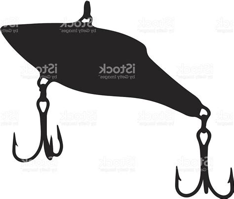 Fishing Lure Silhouette at GetDrawings | Free download