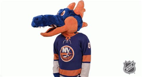 New York Islanders Sparky The Dragon GIF - New York Islanders Sparky ...